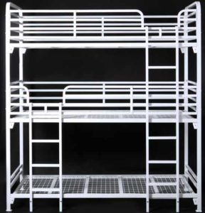 Triple Bunk Bed Metal