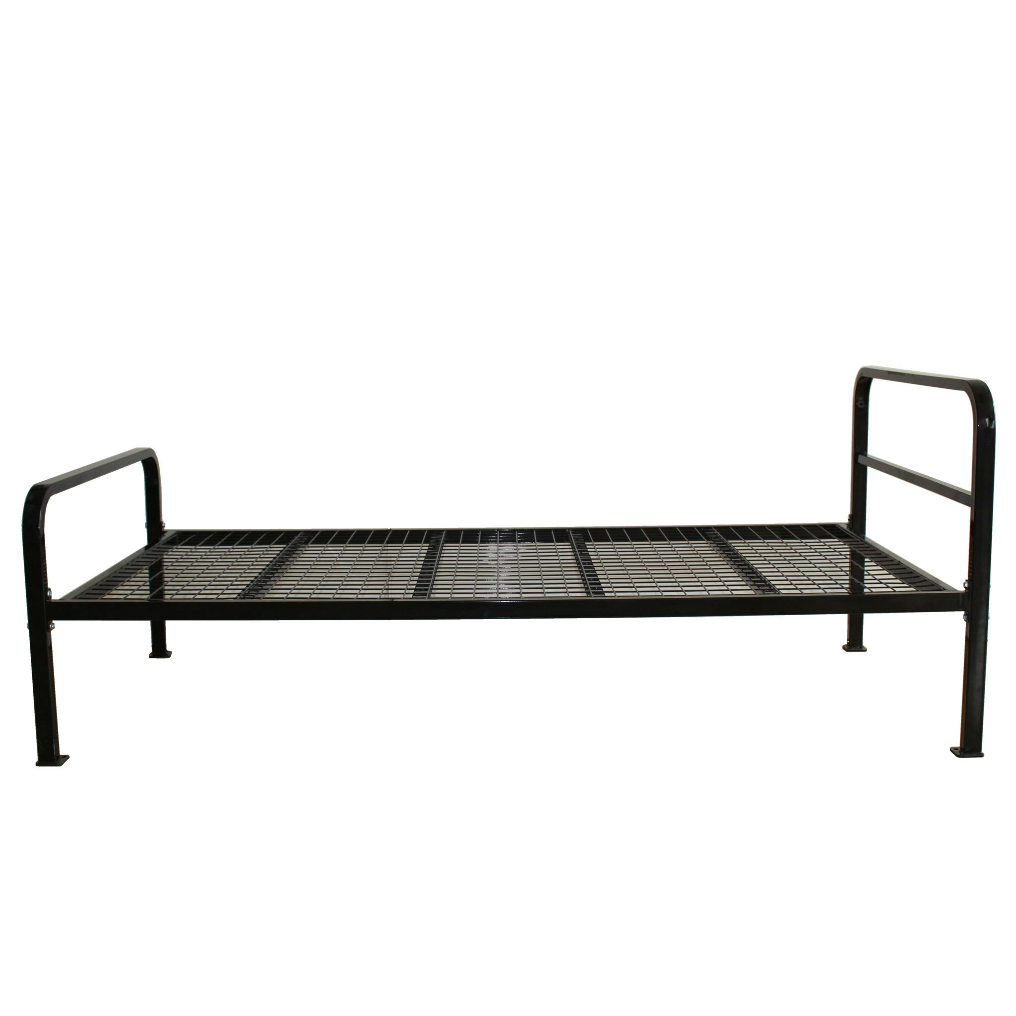 Dallas Heavy Duty Single Metal Bed (Commercial Use) - ESS Universal