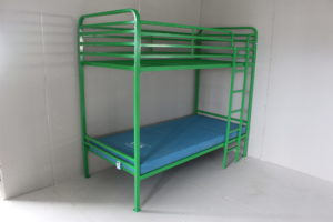 Girl Scout Green Heavy Duty Metal Bunk Beds