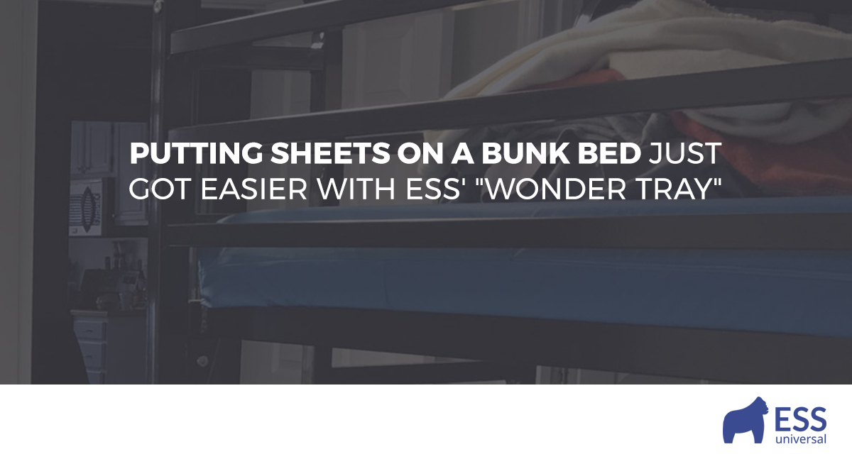 Putting Sheets On A Bunk Bed Just Got, How To Put Sheets On Top Bunk Bed
