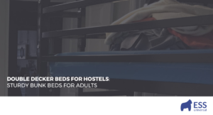 Double Decker Beds for Hostels: Sturdy Bunk Beds for Adults