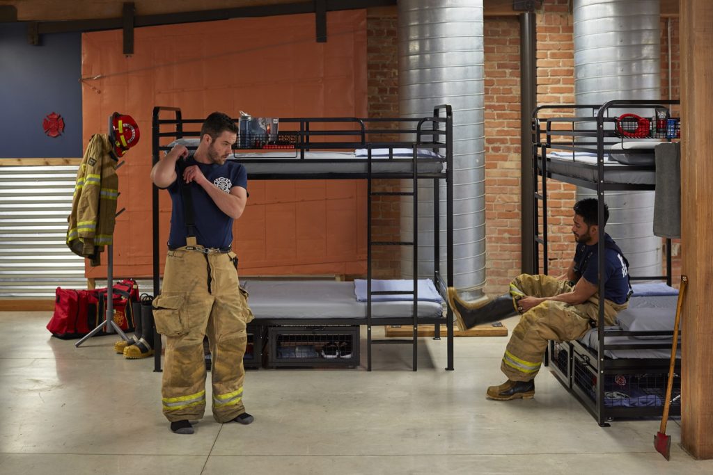 Fire Station Beds (Heavy Duty Bunk Beds)