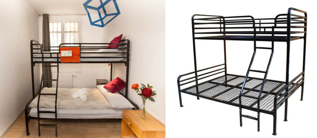 Dallas Single over Double Bunk Bed