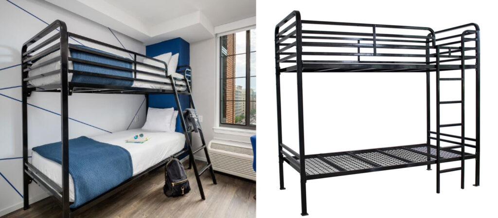 Dallas Single Over Single Bunk Bed