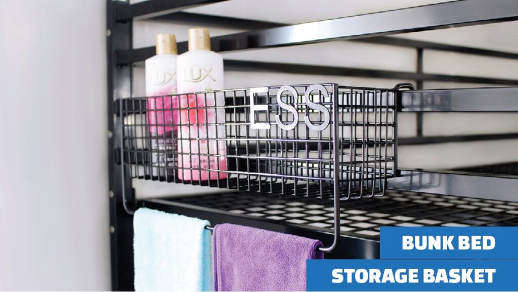 Bunk Bed Hook-On Storage Basket / Shelf