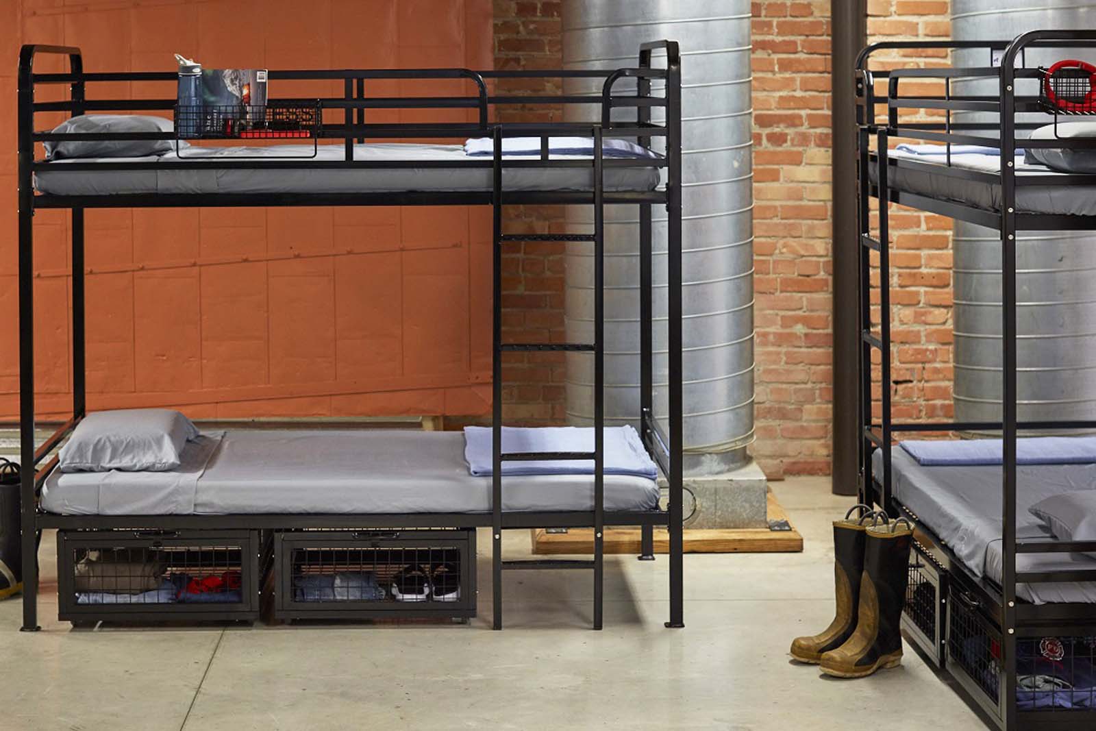 Government Use Bunk Beds and Mattresses